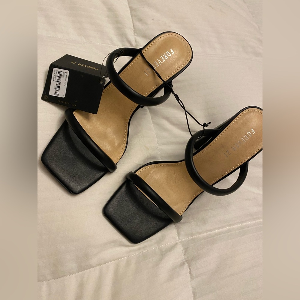 Brand NEW open toe heels